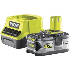 Набір акумулятора та зарядного пристрою Ryobi ONE+ RC18120-150 18В 1х5А·год ЗП 2А