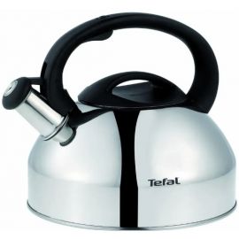 Чайник зі свистком Tefal, 2.5л, нержавіюча сталь, сталевий, чорний