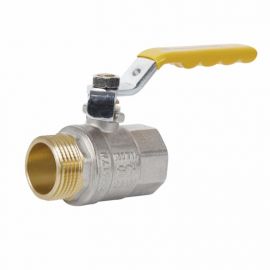 Кран кульовий SD Plus 1" ВЗ для газу (важіль) SD605NG25PN40