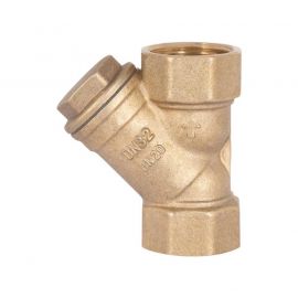 Фільтр косий Icma №50 грубої очистки 1 1/4"ВВ латунний 83050AG05