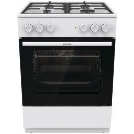 Плита Gorenje комбінована, 71л, 60x60см, чавун, білий