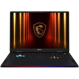 Ноутбук MSI Raider A18 HX A9WIG-212XUA UHD+ mini LED 120Hz, Ryzen 9 9955HX3D_16C_32T, 32GB, F1TB, NVD5080-16, DOS, чорний