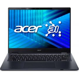 Ноутбук Acer TravelMate TMP414-55 14" WUXGA IPS, Intel U7-255U, 32GB, F1TB, UMA, Lin, синій