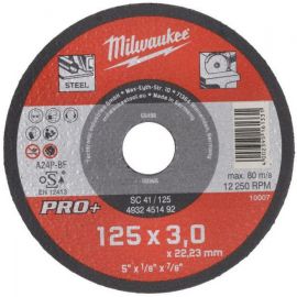 Диск відрізний Milwaukee PRO+ по металу, 230х3х22.2мм
