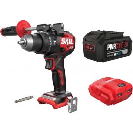 Шурупокрут-дриль ударний акумуляторний SKIL 3085 CA XP 20В 1х5А·год 130Нм 600·2100об·хв 1.65кг