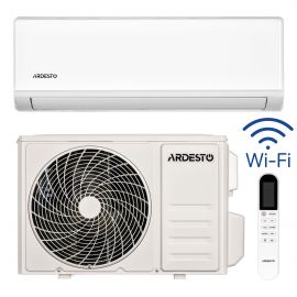 Кондиціонер ARDESTO CoolAir 20м2 on/off 7000BTU 2.0кВт A/A -7°С Wi-Fi R32 білий