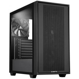 Корпус CHIEFTEC Gaming Night Hunter, без БЖ, 2xUSB3.0, 1xUSB3.2 Gen2 Type-C, 4x140мм, VGA 425мм, LCS ready, TG Side panel, EATX, чорний
