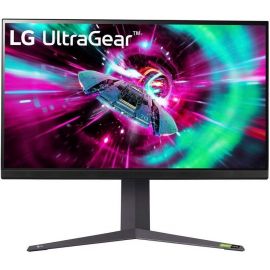 Монітор LG 31.5" 32GR93U-B 2xHDMI, DP, USB, Audio, IPS, 3840x2160, 144Hz, 1ms, DCI-P3 95%, G-SYNC, FreeSync, Pivot, HDR400