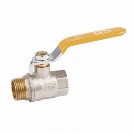 Кран кульовий SD Plus 1/2" ВЗ для газу (важіль) SD605G15