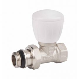 Кран радіаторний SD Forte Powerful 1/2" ВЗ з антипротіканням прямий SF230W15 SF230W15