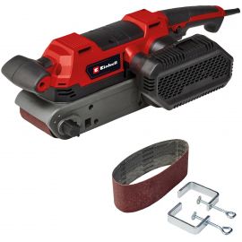 Шліфмашина стрічкова Einhell TE-BS 850 E, 850 Вт, 75х533 мм, кабель 3 м, 3.33 кг