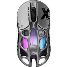 Миша GravaStar Mercury X, BT/WL/USB-A, RGB, сірий