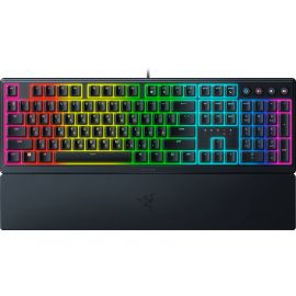 Клавіатура механічна Razer Ornata V3 104key, Mecha-Membrane Switch, USB-A, EN/UK, RGB, чорний
