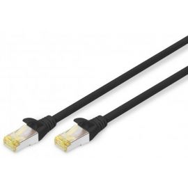 Патч-корд DIGITUS CAT 6A S-FTP, 2м, AWG 26/7, LSZH, чорний