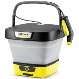 Мінімийка низького тиску акумуляторна Karcher OC 3 Foldable, 120л/год, шланг 1.8м, бак для води 8л, вага 2.2кг, USB-C