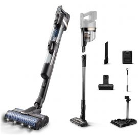 Пилосос Philips безпровідний AquaTrio, 9000 Series вологе прибирання, конт пил -0.42л, автон. робота до 25хв, PowerCyclone Aqua, турборежим, чорний