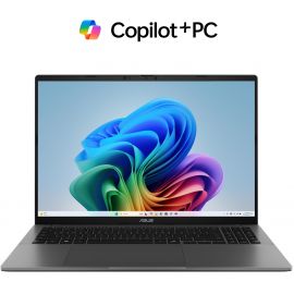 Ноутбук ASUS Vivobook S16 S3607QA-PL006W 16" 2.5K IPS, Snapdragon X1 26 100, 16GB, F1TB, UMA, Win11, Сірий