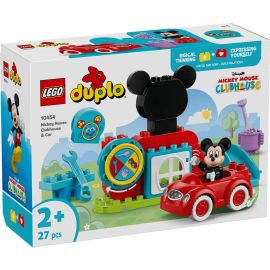 Конструктор LEGO DUPLO Disney Міккі Маус: Клубний будинок і автомобіль