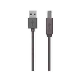 Кабель USB-A > USB-B (AM/BM) заряджання/синхронізації Belkin 3м, чорний