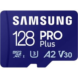 Карта пам'яті Samsung microSDXC    128GB C10 UHS-I R180MB/s PRO Plus