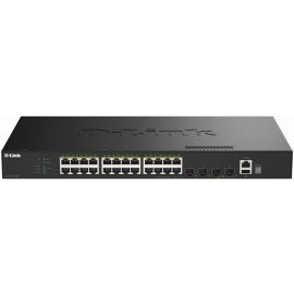 Комутатор D-Link DGS-1530-28 24xGE, 2xSFP+ Керований. L3