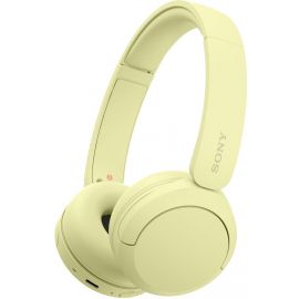 Навушники On-ear Sony WH-CH520 BT 5.2, SBC, AAC, Wireless, Mic, Жовтий