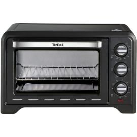 Піч електрична Tefal Optimo, 19л, 1380Вт, механіч., гриль, конвенція, чорний