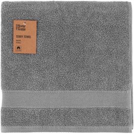 Рушник махровий Ardesto SuperSoft, 70х140см, 100% бавовна, сірий