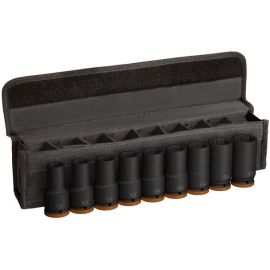 Набір ударних торцевих головок Bosch Professional Deep 9шт 3/4"