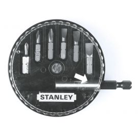 Набір біт Stanley, з магнітним утримувачем, 1/4", 7 од.