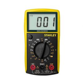 Мультиметр цифровий Stanley, 0-300В, широкий РК-дисплей