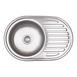 Кухонна мийка Brinex 7750 0,8 мм Micro Decor (BRIN7750MDEC08)