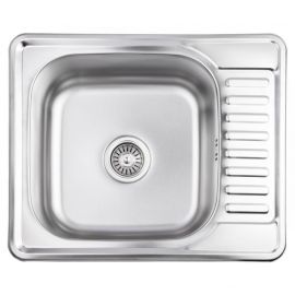 Кухонна мийка Brinex 5848 0,8 мм Micro Decor (BRIN5848MDEC08)