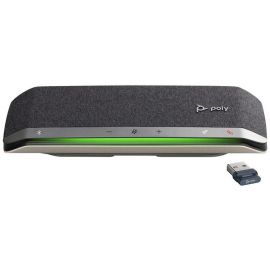 Спікерфон Poly Sync 40+ -M з адаптером BT700A, 3 x Bi-Mic, радіус 2,5 м, USB-A, USB-C, Bluetooth, сірий