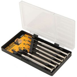 Викрутки Tolsen набір 6шт, SL,PH1, 75-90мм