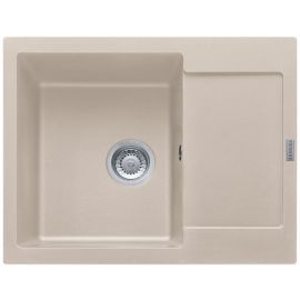 Мийка кухонна Franke Maris, фраграніт, прямокутник, з крилом, 620х500х200мм, чаша - 1, врізна, MRG 611-62, сахара