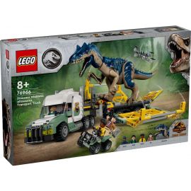 Конструктор LEGO Jurassic World Місії динозаврів: Вантажівка для перевезення алозавра