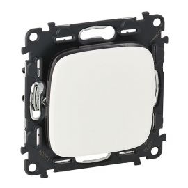 Перемикач Legrand Valena ALLURE, 10АХ, 250V, автоматичні клеми, білий
