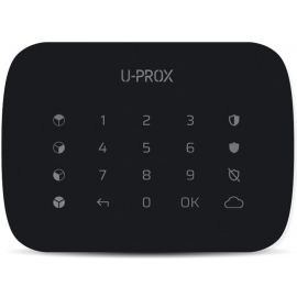 Бездротова сенсорна клавіатура U-Prox Keypad G4 Black, 4 групи, бездротовий, чорний