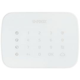 Бездротова сенсорна клавіатура U-Prox Keypad G4 White, 4 групи, бездротовий, білий