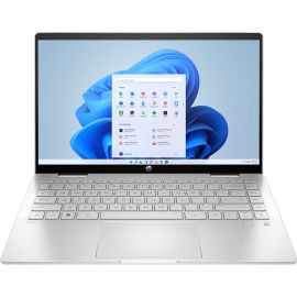 Ноутбук HP Pavilion x360 14-ek1003ua 14" FHD IPS Touch, Intel i3-1315U, 8GB, F256GB, UMA, DOS, сріблястий