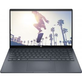 Ноутбук HP Pavilion x360 14-ek2006ua 14" FHD IPS Touch, Intel 3-100U, 8GB, F512GB, UMA, DOS, синій