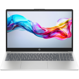 Ноутбук HP 15-fd0145ua 15.6" FHD IPS AG, Intel i3-1315U, 16GB, F1024GB, UMA, DOS, сріблястий