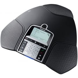Конференц телефон IP Panasonic KX-HDV800RU 1xFE LAN, 1xUSB Mini-B, 3xRJ11, BT, NFC, SIP, PoE, монохромний дисплей