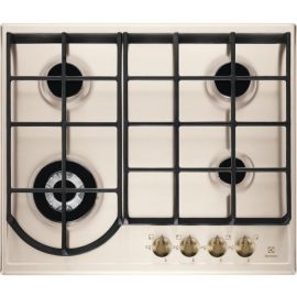 Варильна поверхня Electrolux газова Rococo, 60см, чавун, шампань
