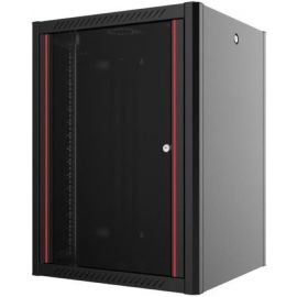 Шафа MIRSAN 19", 20U, WTN, 600x600 мм, максимально 100 кг, чорна