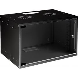 Шафа MIRSAN 19", 7U, SOHO, 535x400 мм, максимально 30 кг, чорна