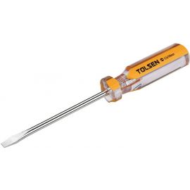 Викрутка Tolsen плоска, SL6x100мм, сталь CrV