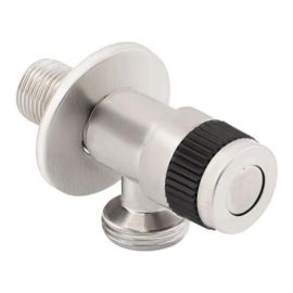 Кран кутовий Thermo Alliance Standart 1/2"Зх3/4"З нерж., з керам. буксою TAS345W1520SS