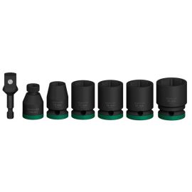 Набір ударних торцевих головок Bosch Professional Standart 7шт 1/2" з адаптером